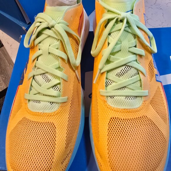 Hoka Cielo Road Orange Yellow Mustard 1143490-SYJ Men's Size 12 Running Shoe NEW - Picture 4 of 15